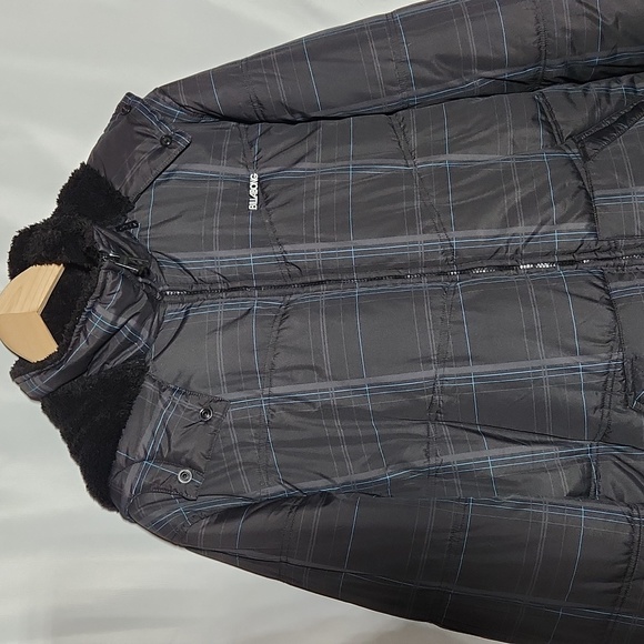 Billabong Black Blue Jacket Winter Coat Snow Men XXL Fleece Lined Mountain Ski - Picture 3 of 13